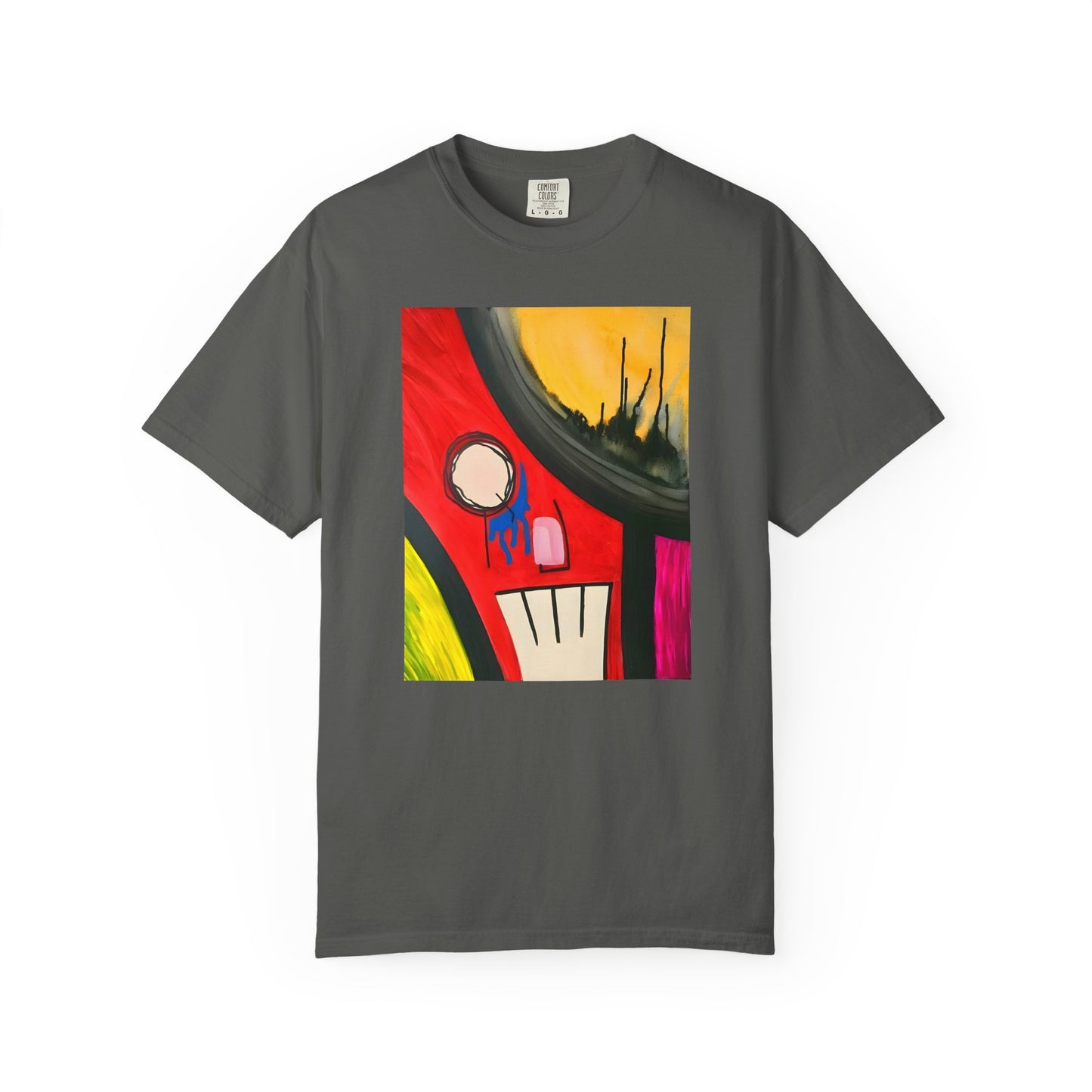 "Walking on Glasses" T-shirt - Painted by lés coloor #ARTPIECE.11
