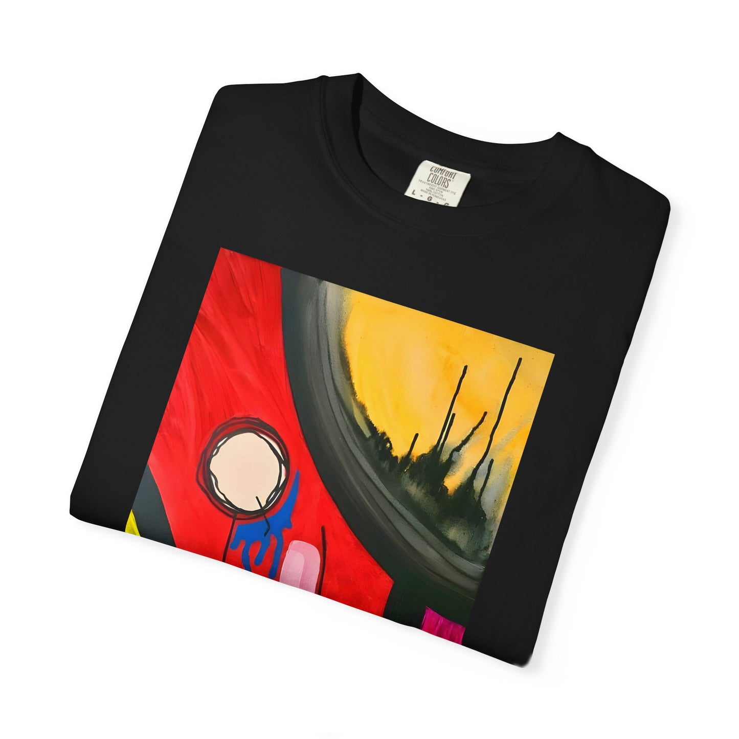 "Walking on Glasses" T-shirt - Painted by lés coloor #ARTPIECE.11