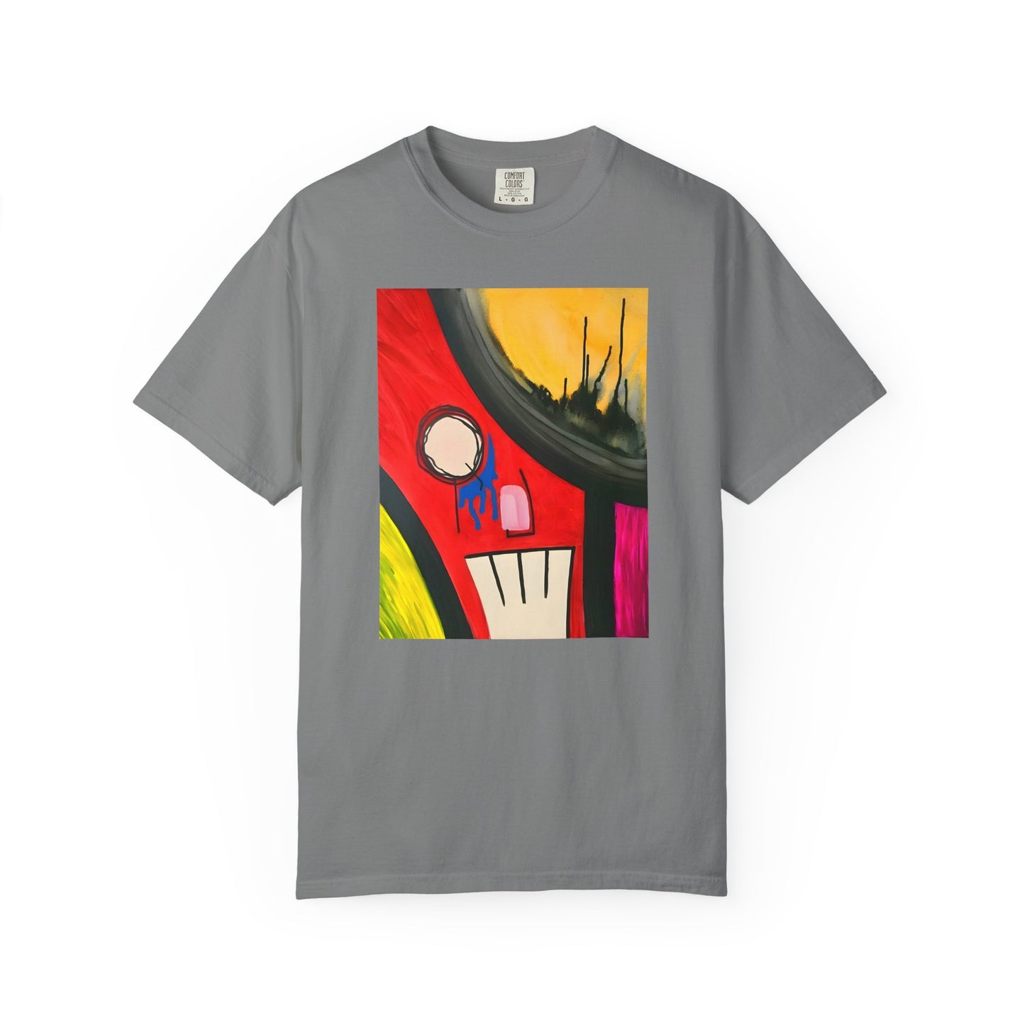 "Walking on Glasses" T-shirt - Painted by lés coloor #ARTPIECE.11