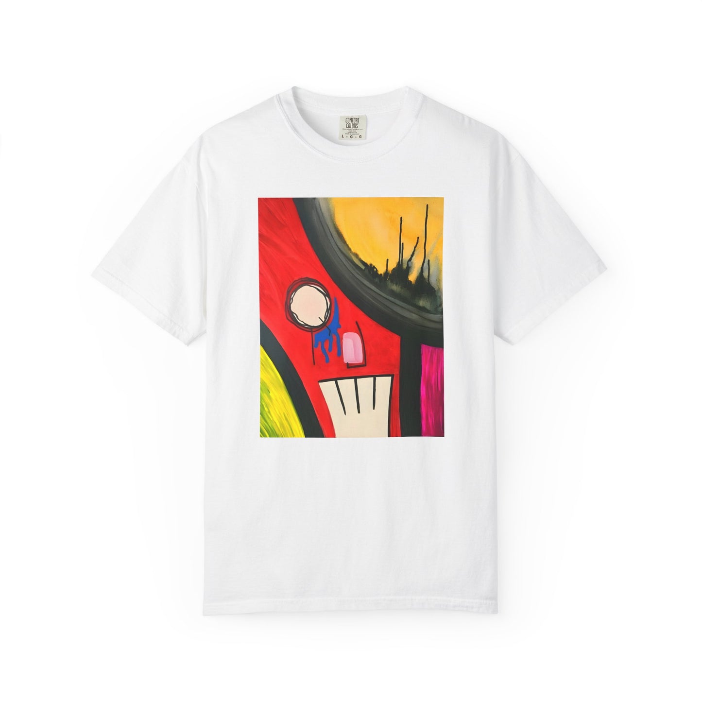 "Walking on Glasses" T-shirt - Painted by lés coloor #ARTPIECE.11