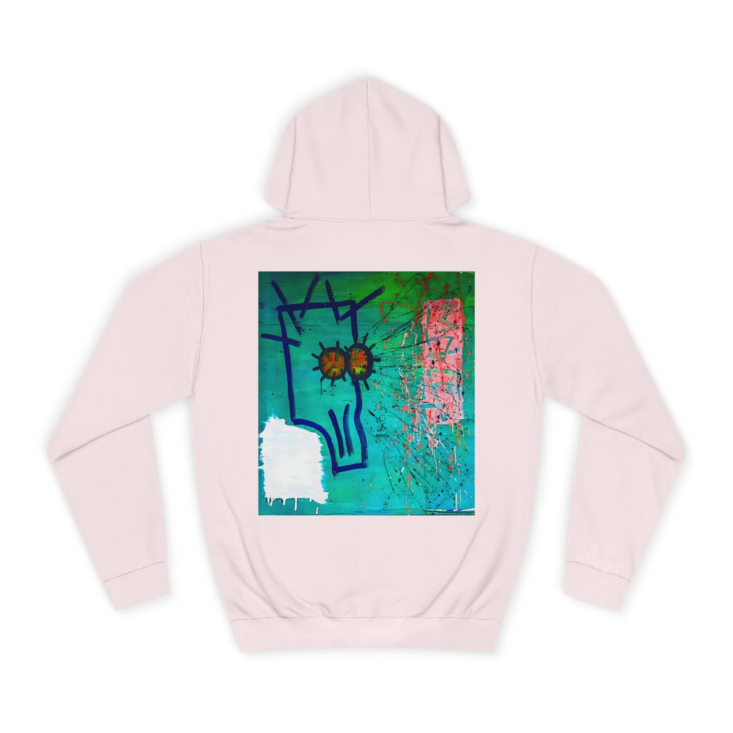 "Sanity Ain't Real" Hoodie  - Painted by lés coloor #ARTPIECE.2