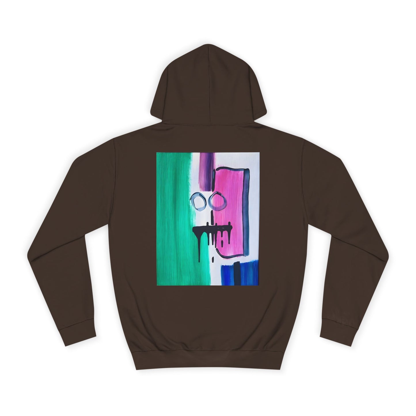 "OutOfNothin'" Hoodie - Painted by lés coloor #ARTPIECE.12