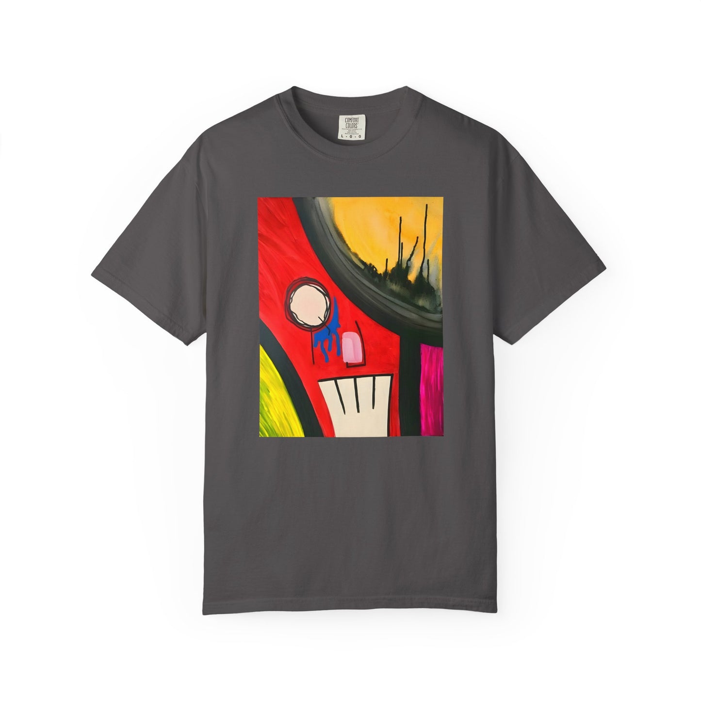 "Walking on Glasses" T-shirt - Painted by lés coloor #ARTPIECE.11