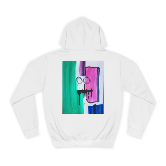 "OutOfNothin'" Hoodie - Painted by lés coloor #ARTPIECE.12
