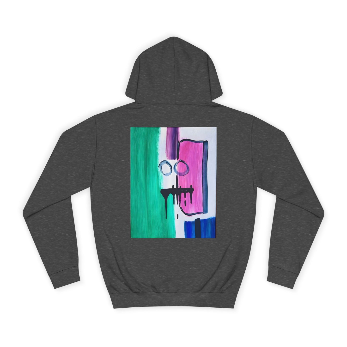 "OutOfNothin'" Hoodie - Painted by lés coloor #ARTPIECE.12