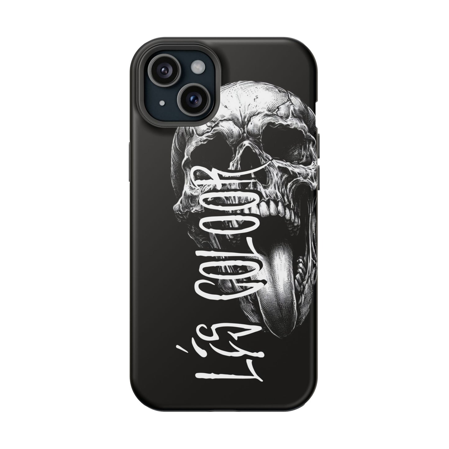 Magnetic iPhone Case -'LÉS SKÜLL 2 '