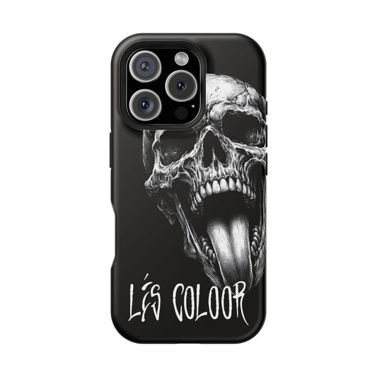 Magnetic iPhone Case -'LÉS SKÜLL'