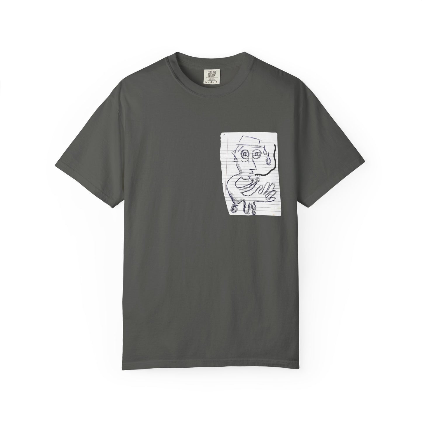 "BLACK SMOKE!" Cover T-shirt - Painted by lés coloor #ARTPIECE.8