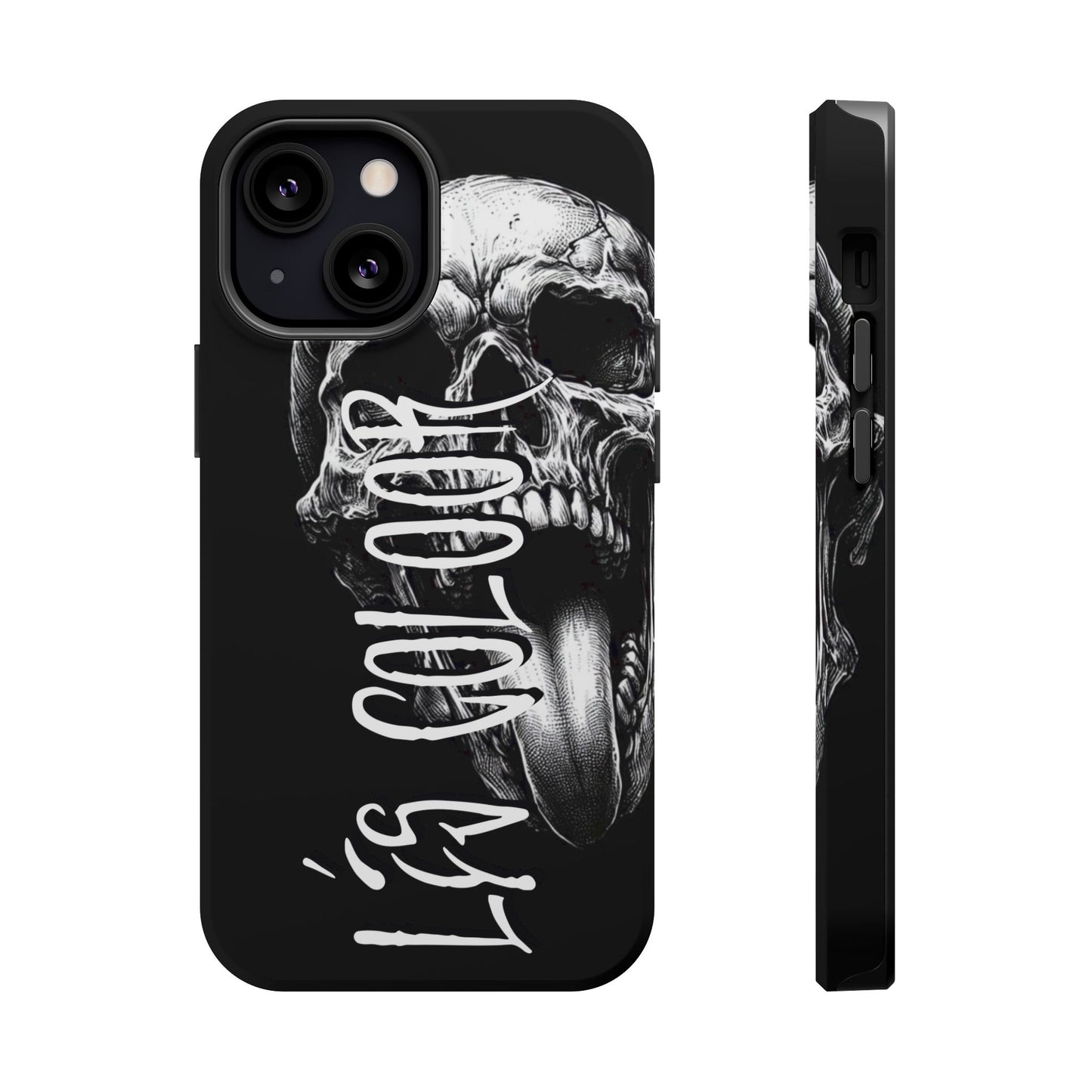 Magnetic iPhone Case -'LÉS SKÜLL 2 '