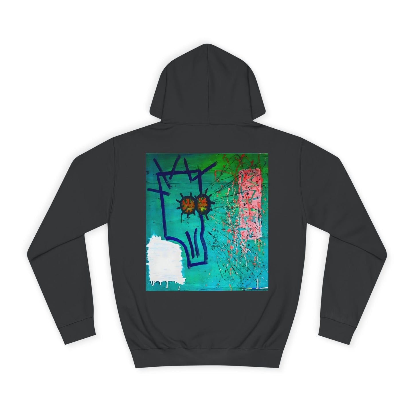 "Sanity Ain't Real" Hoodie  - Painted by lés coloor #ARTPIECE.2