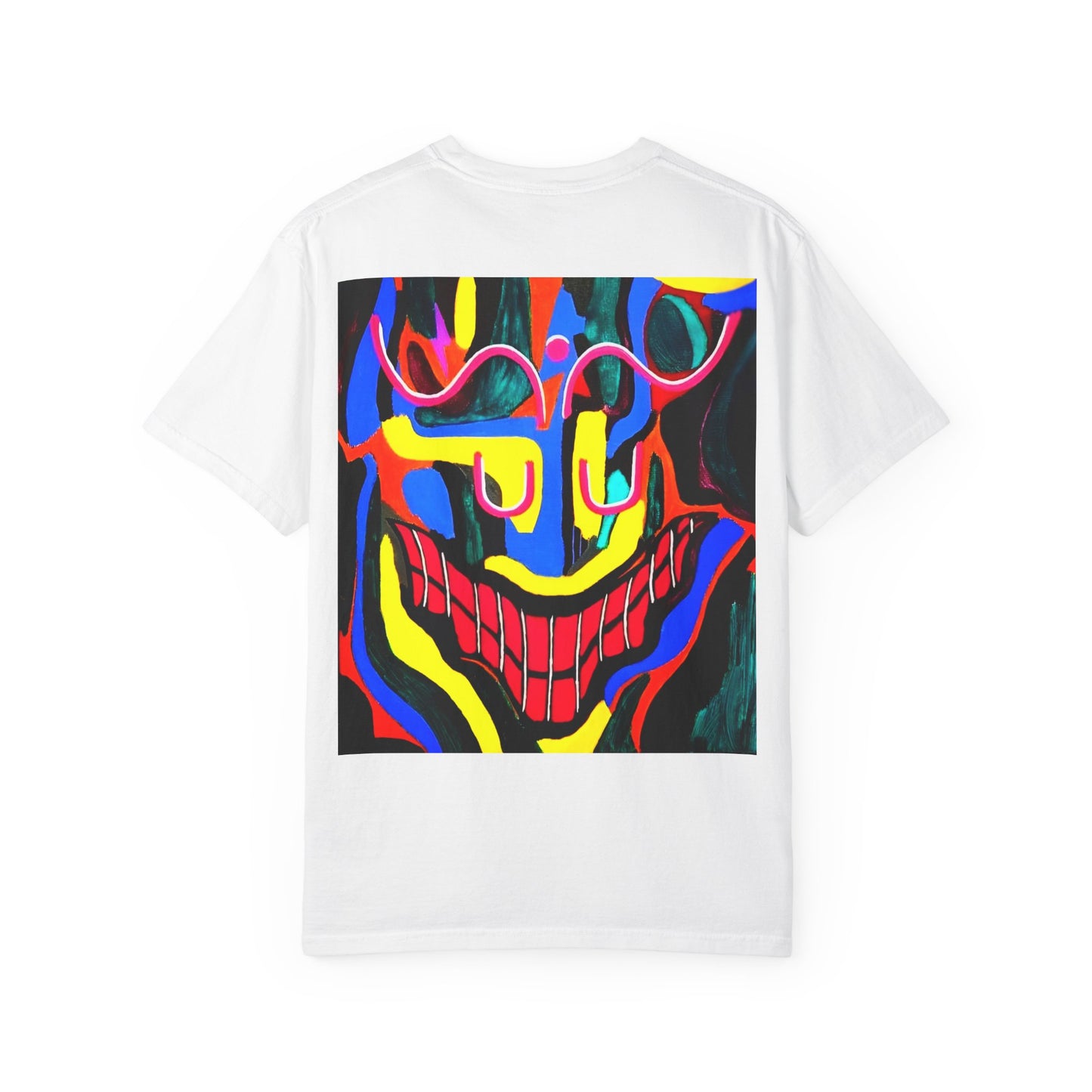 "Sneaky Smile" T-shirt  - Painted by lés coloor *Limited Drop*