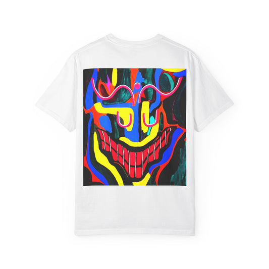 "Sneaky Smile" T-shirt  - Painted by lés coloor *Limited Drop*
