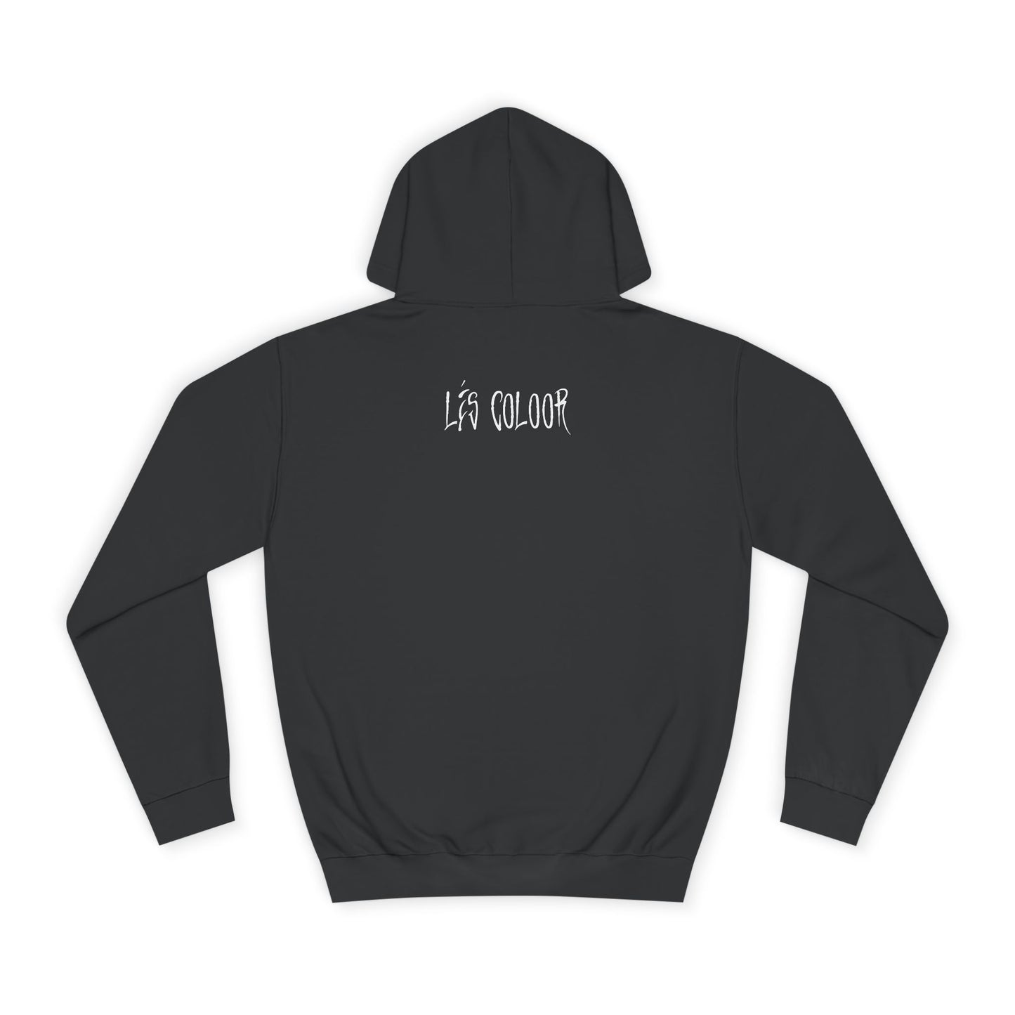 "BLACK SMOKE!" Hoodie  - Painted by lés coloor #ARTPIECE.8
