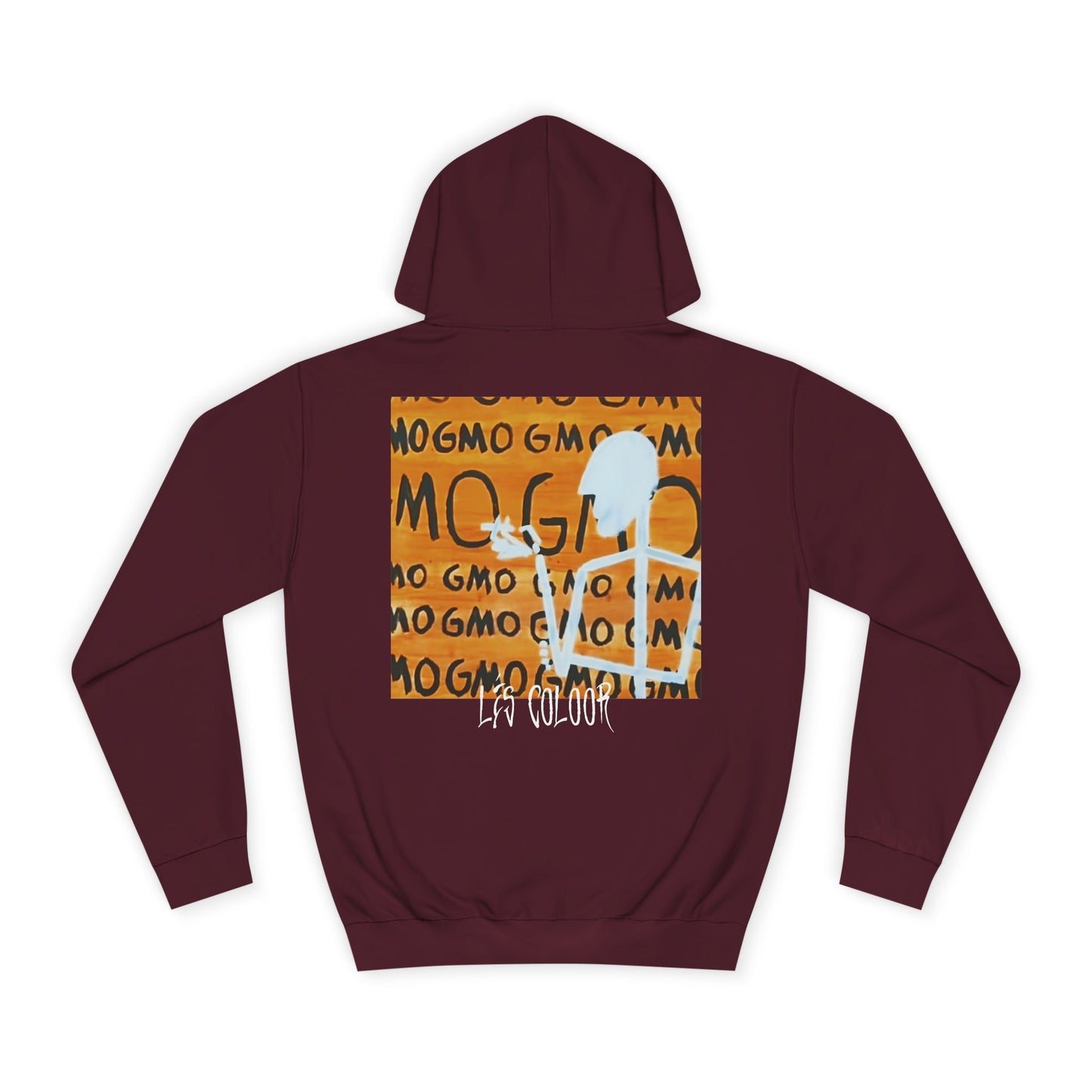 "WEIRD!" Hoodie  - Painted by lés coloor #ARTPIECE.6