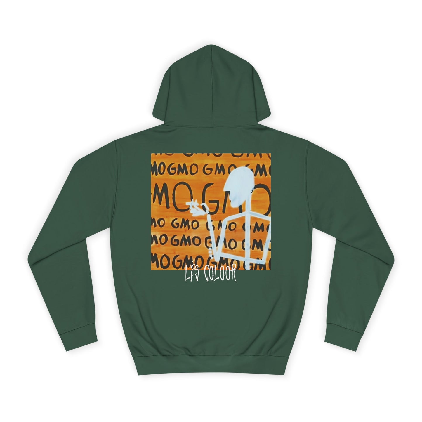 "WEIRD!" Hoodie  - Painted by lés coloor #ARTPIECE.6