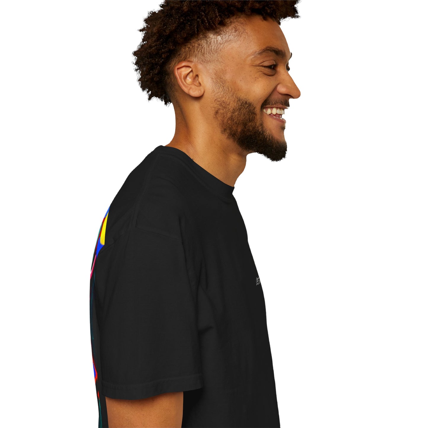 "Sneaky Smile" T-shirt  - Painted by lés coloor *Limited Drop*