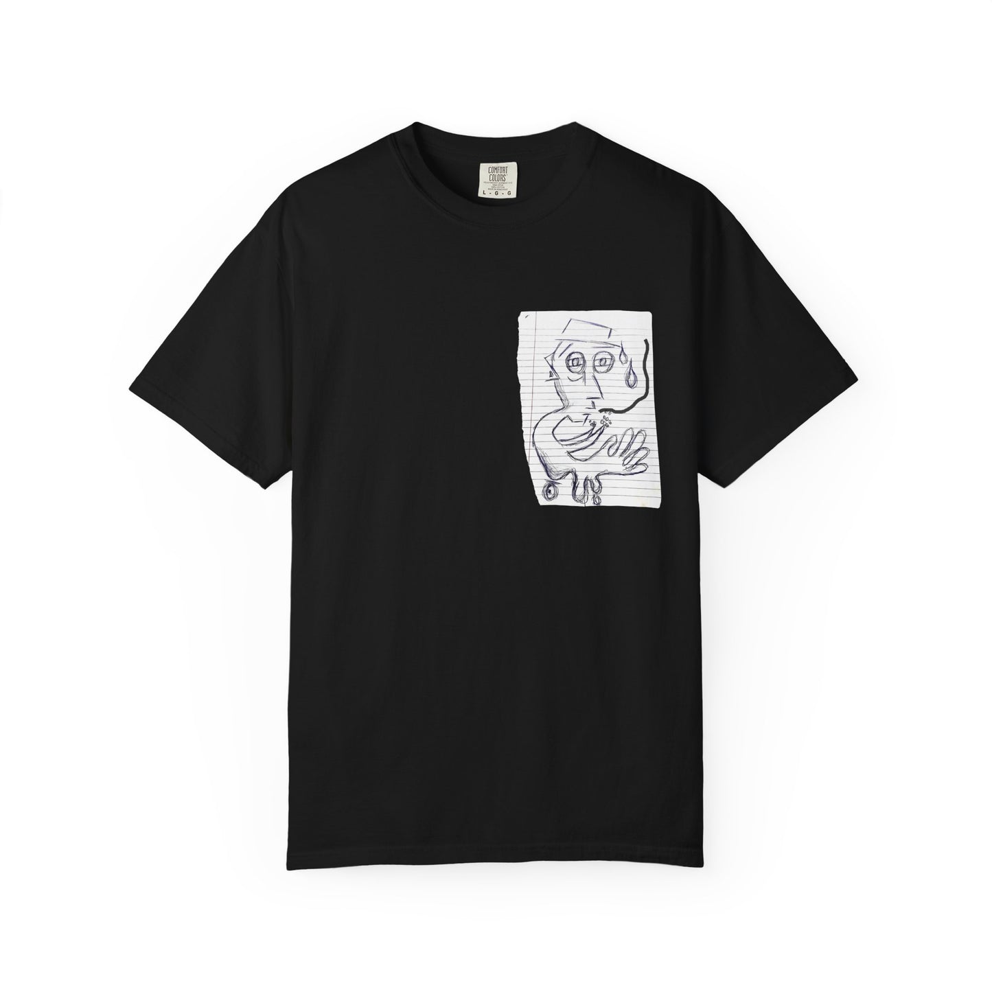 "BLACK SMOKE!" Cover T-shirt - Painted by lés coloor #ARTPIECE.8