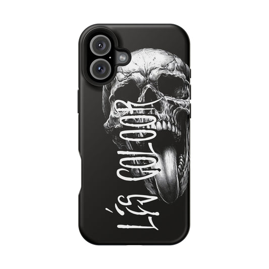 Magnetic iPhone Case -'LÉS SKÜLL 2 '