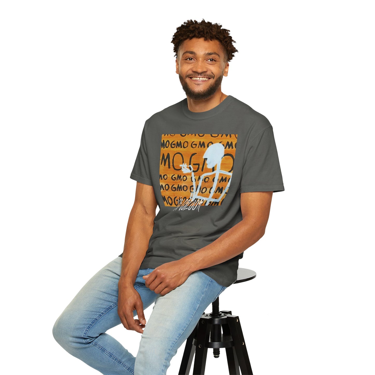 "WEIRD!" Cover T-shirt - Painted by lés coloor #ARTPIECE.6